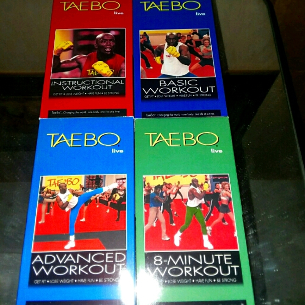 Billy Blanks Taebo video collection w/ Free Bonus